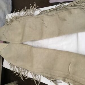 fringed chaps